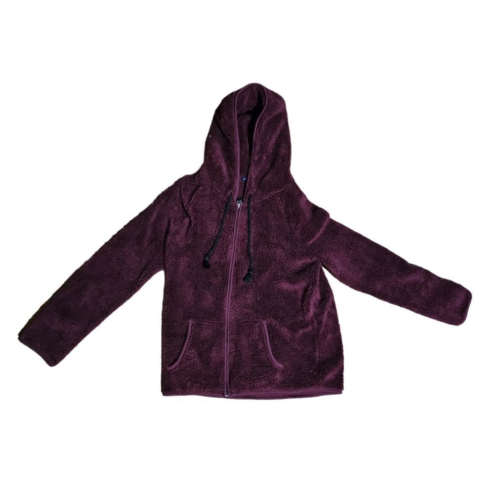 Women's AMERICAN EAGLE OUTFITTERS Sherpa Zipup Hoodie Small